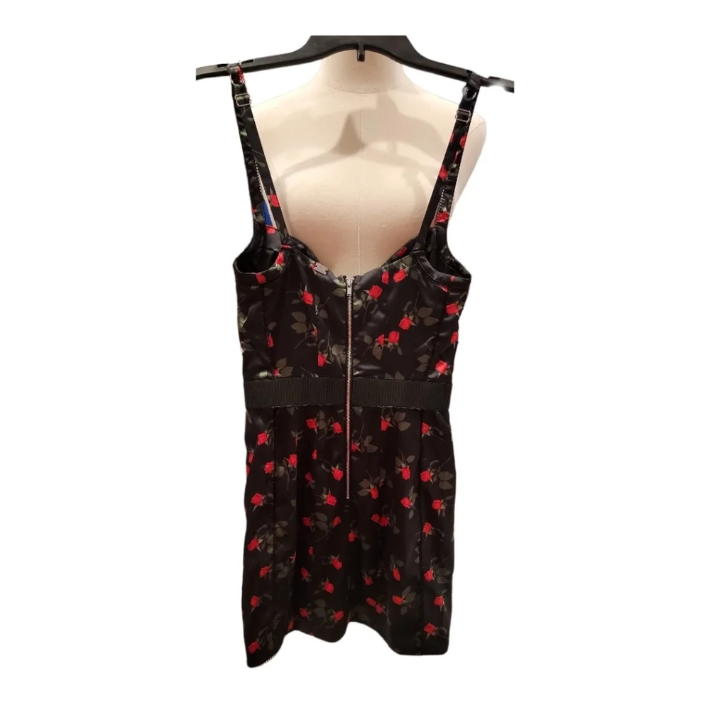 For Love And Lemons Black Floral Dress - Picture 4 of 5
